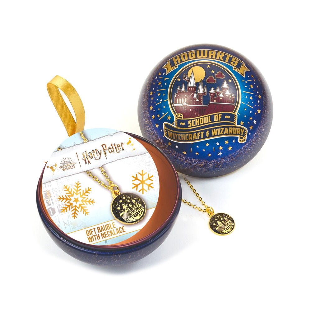 Imagen 1 - Colgante Castillo Hogwarts + Bola De Navidad Harry Potter