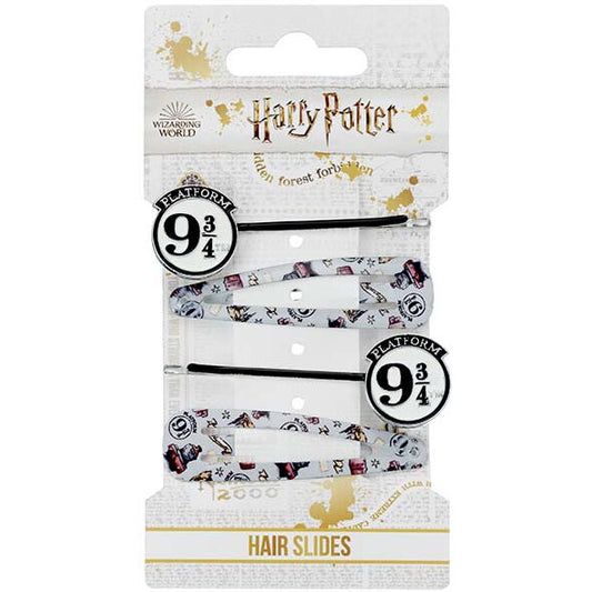 Imagen 1 - Blister 4 Horquillas De Pelo Plataforma 9 3/4 Harry Potter