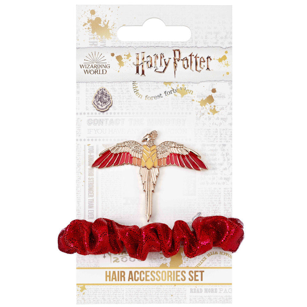 Imagen 2 - Set Accesorios Pelo Fawkes Harry Potter