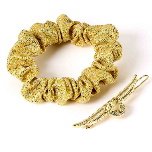 Imagen 1 - Set Accesorios Pelo Snitch Dorada Harry Potter