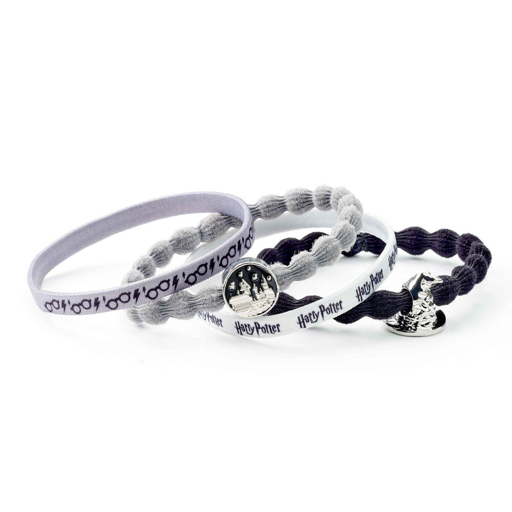 Imagen 1 - Blister 4 Cintas Pelo Plataforma 9 3/4 Harry Potter