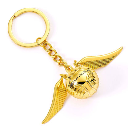 Imagen 1 - Llavero Snitch Dorada Harry Potter