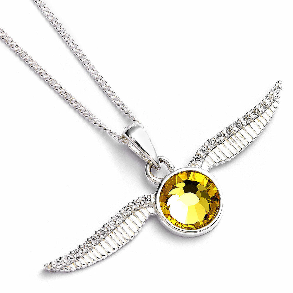 Imagen 3 - Colgante Snitch Dorada Harry Potter Harry Potter Plata De Ley