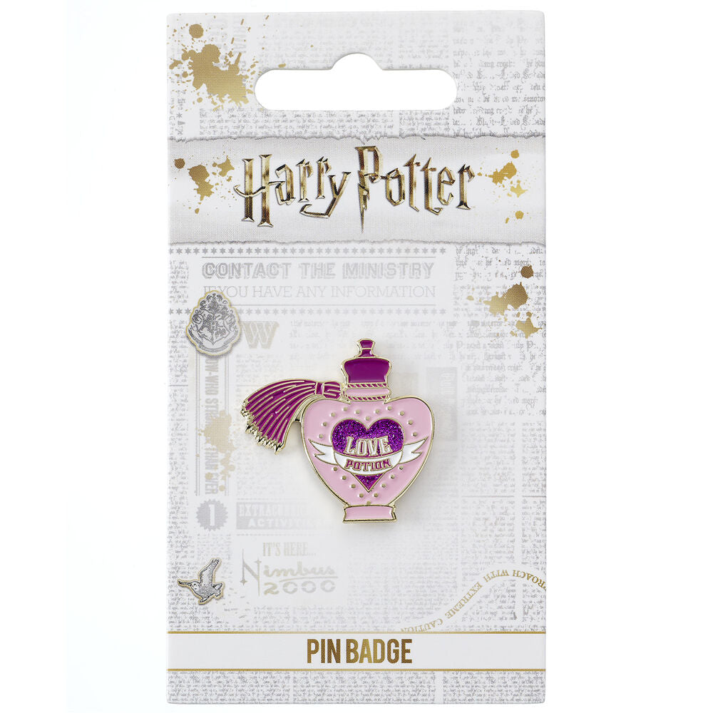 Imagen 1 - Pin Badge Pocion De Amor Harry Potter