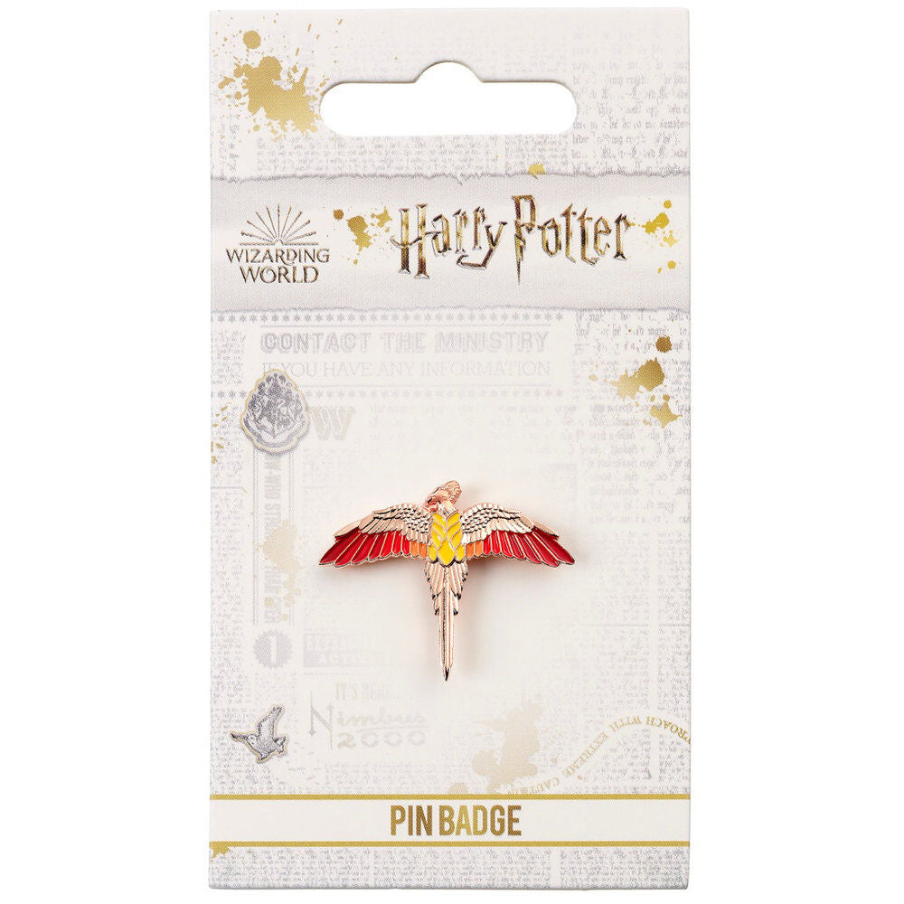 Imagen 1 - Pin Badge Fawkes Harry Potter
