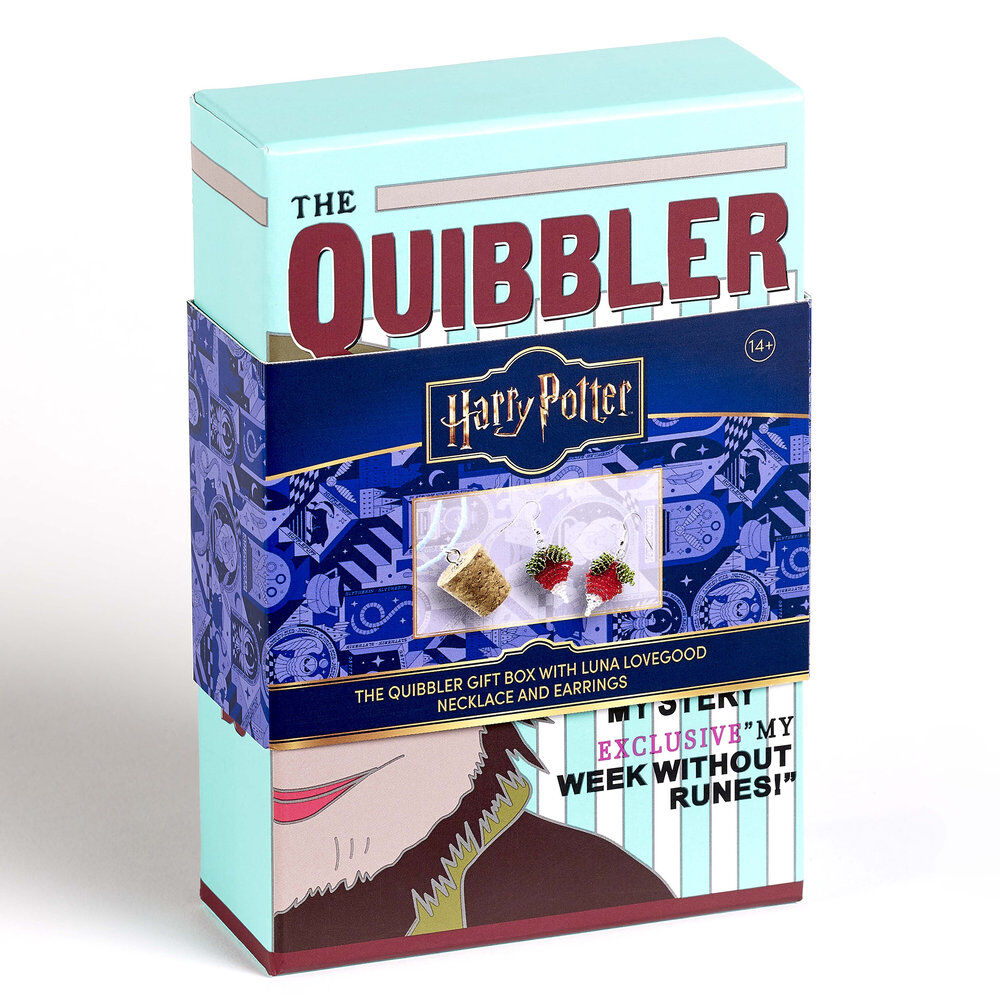 Imagen 2 - Set Colgante + Pendientes Luna Lovegoods Quibbler Harry Potter