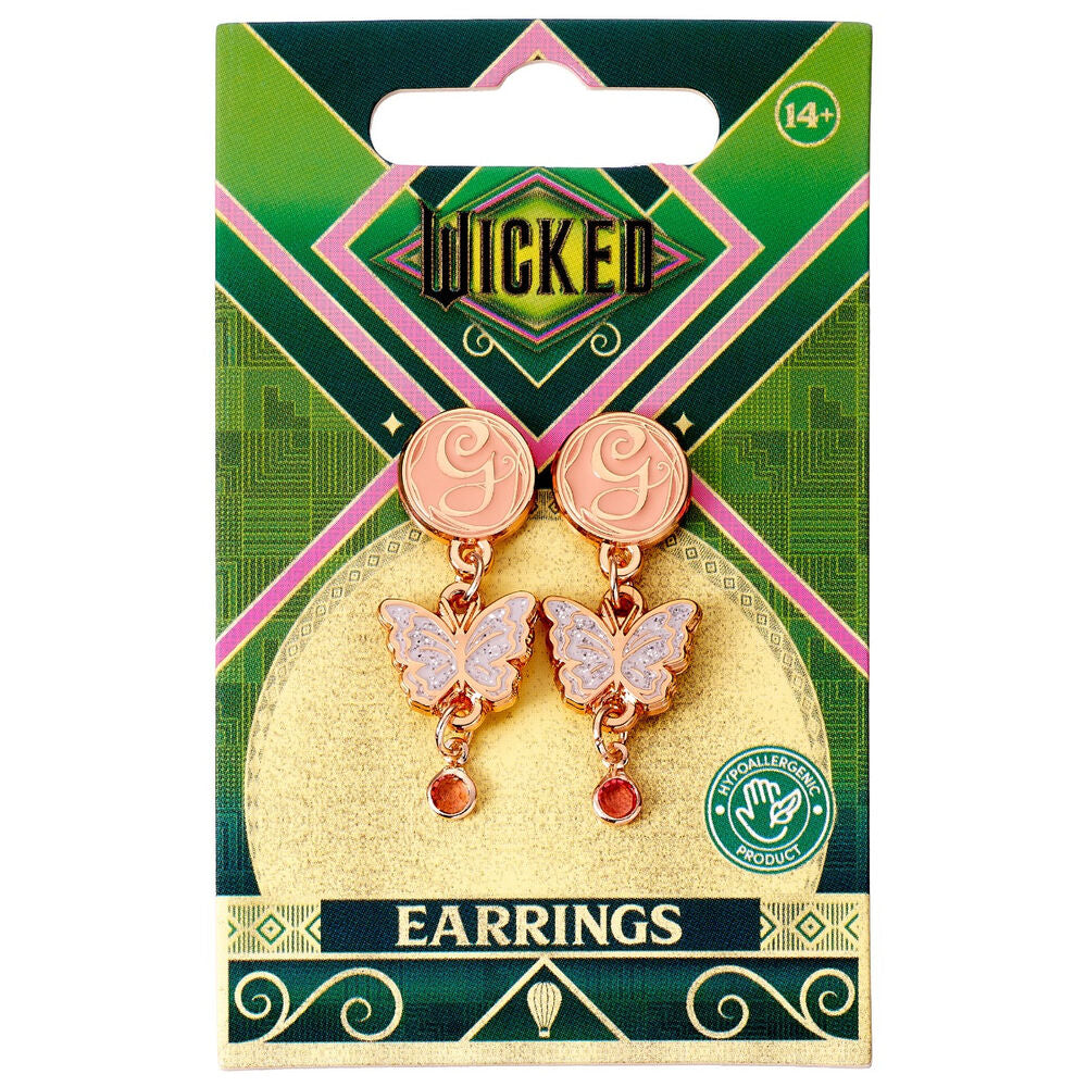 Imagen 1 - Pendientes Mariposa Glinda Wicked