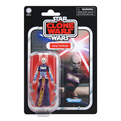 Imagen 1 - Figura Asajj Ventress La Guerra De Los Clones Star Wars 9,5Cm