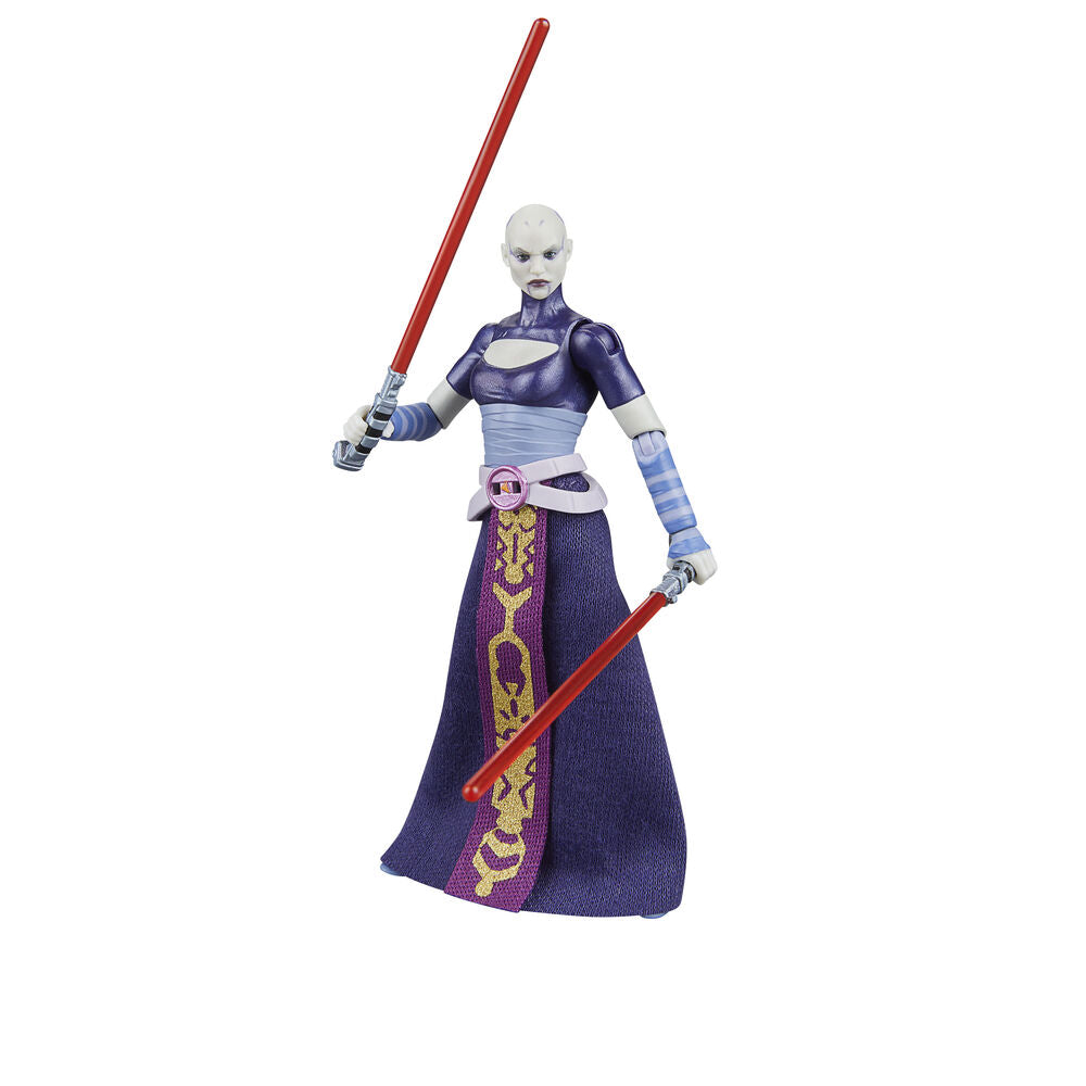 Imagen 3 - Figura Asajj Ventress La Guerra De Los Clones Star Wars 9,5Cm