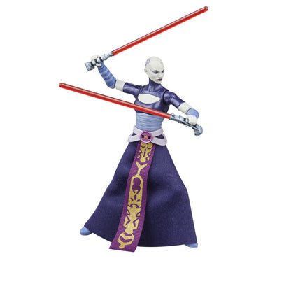 Imagen 5 - Figura Asajj Ventress La Guerra De Los Clones Star Wars 9,5Cm