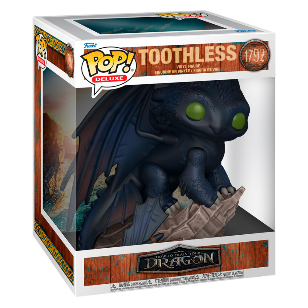 Imagen 2 - Figura Pop Deluxe Como Entrenar A Tu Dragon Desdentao