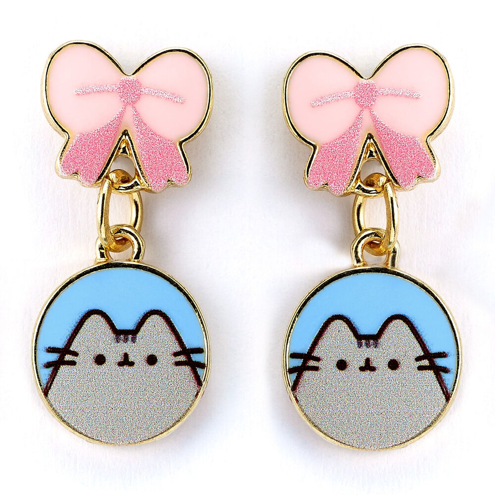 Imagen 2 - Pendientes Lazos Pusheen