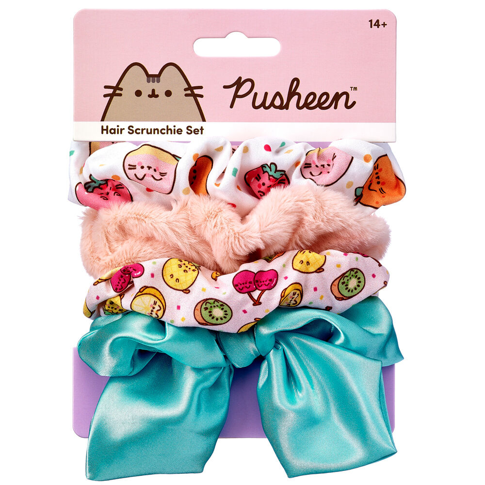 Imagen 2 - Set 4 Coleteros Pelo Pusheen
