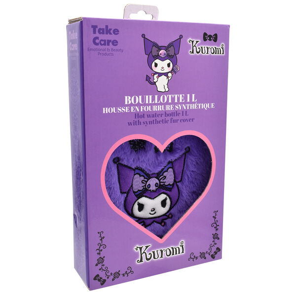 Imagen 3 - Bolsa Agua Caliente Peluche Kuromi Hello Kitty