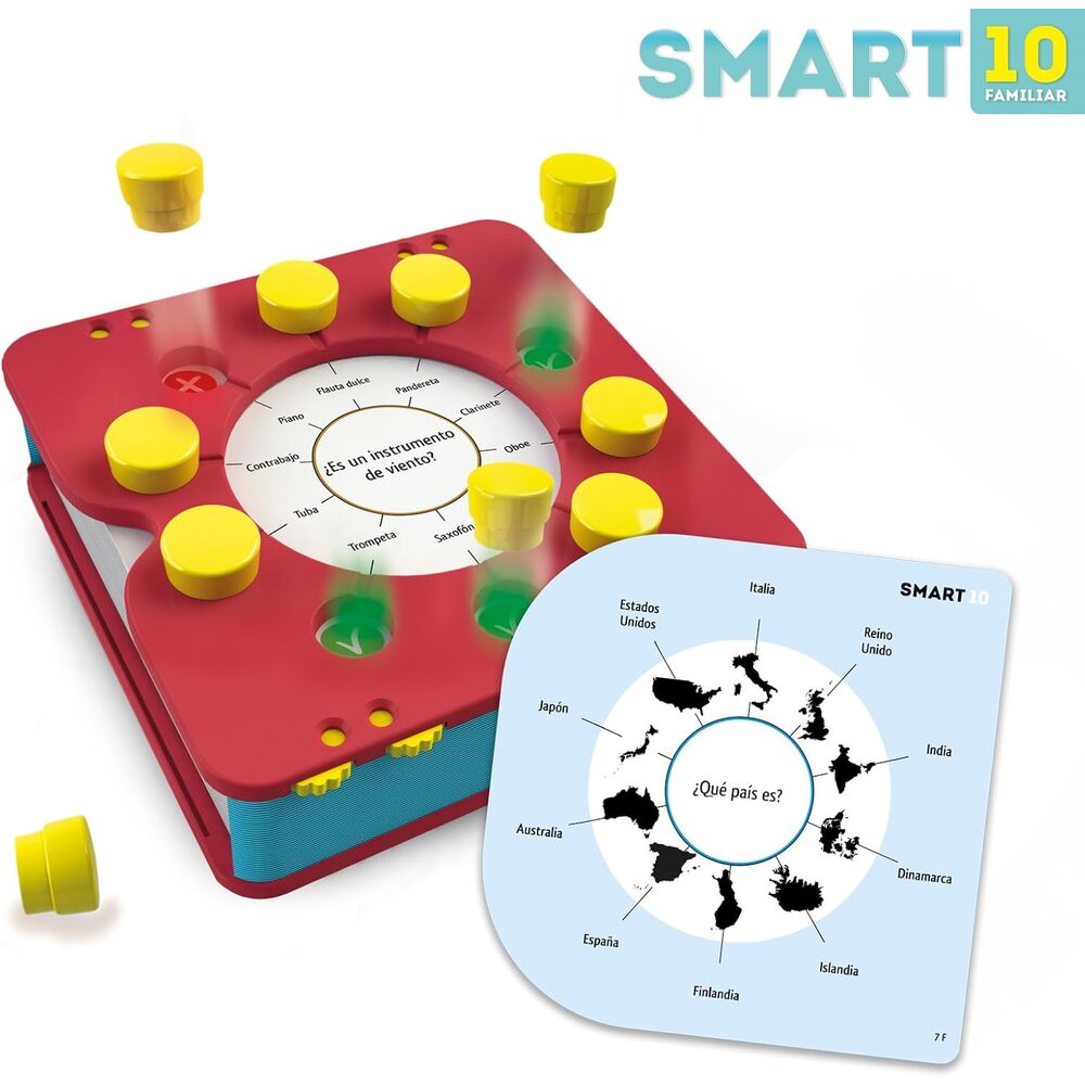 Imagen 5 - Juego De Mesa Smart 10 Familiar Español