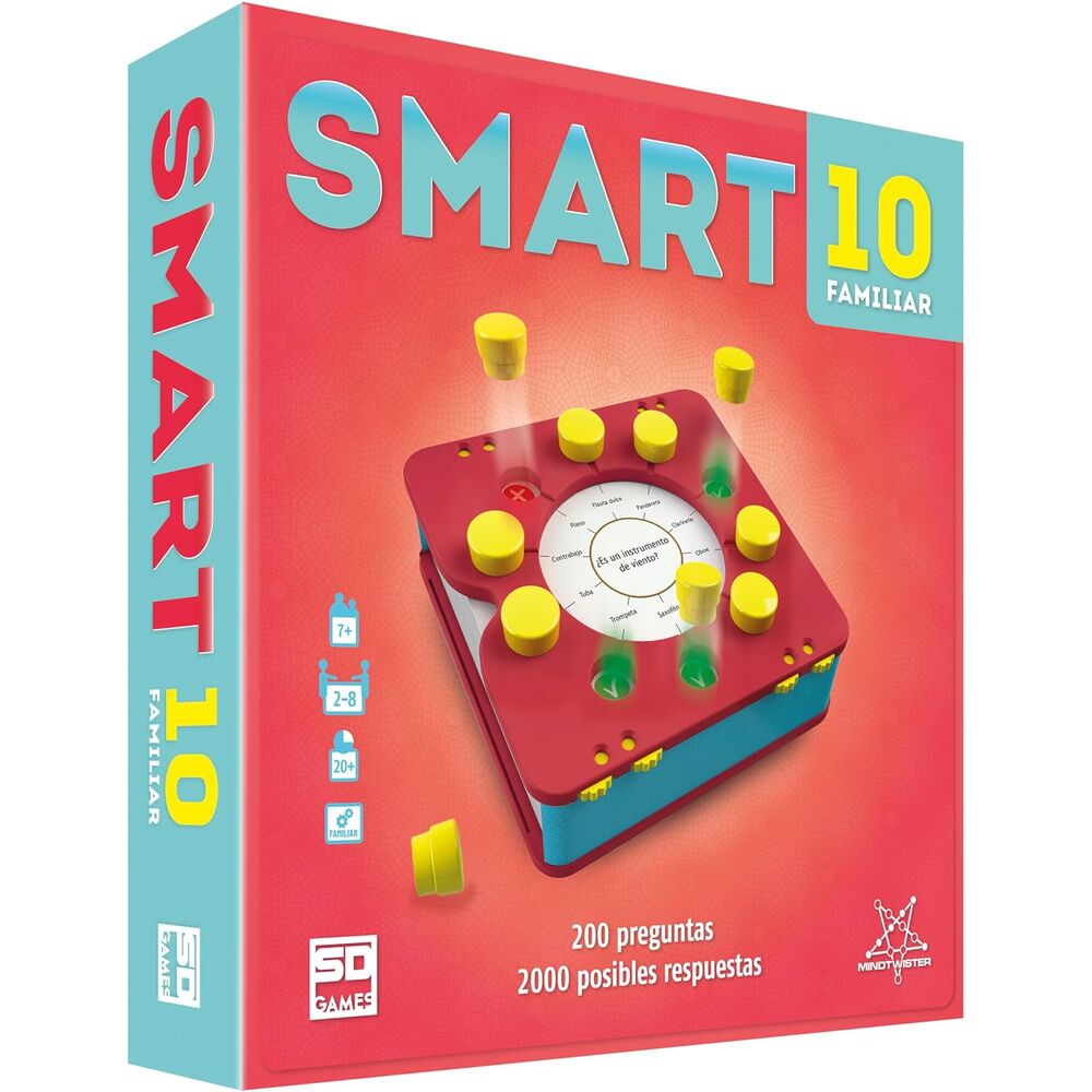 Imagen 1 - Juego De Mesa Smart 10 Familiar Español
