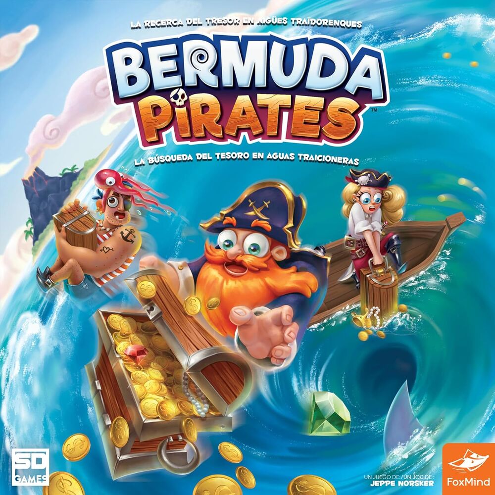 Imagen 3 - Juego De Mesa Bermuda Piratas Español