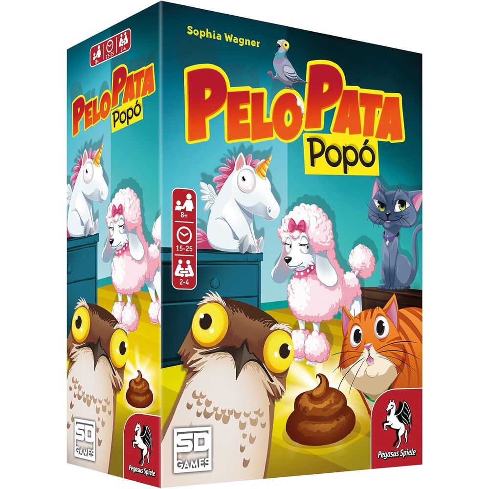 Imagen 1 - Juego De Mesa Pelo Pata Popo Español
