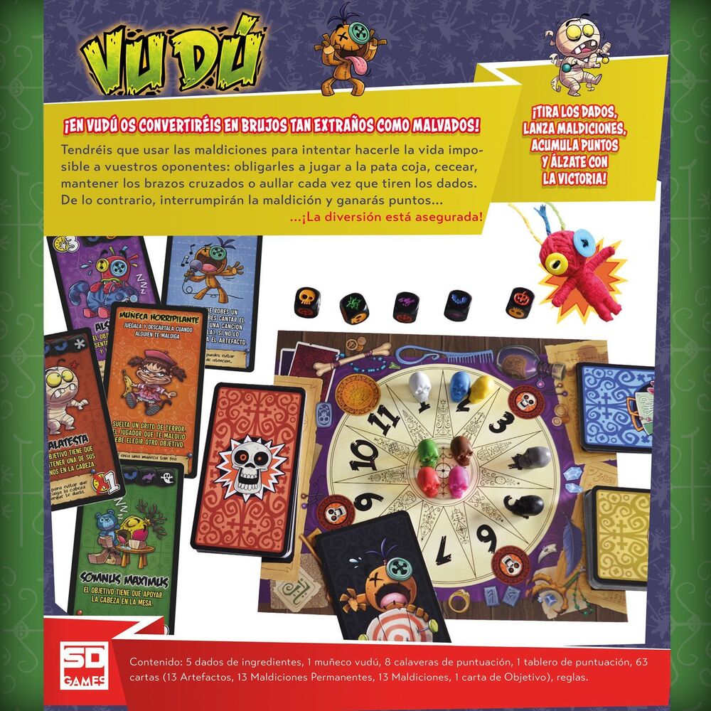 Imagen 4 - Juego De Mesa Vudu Español