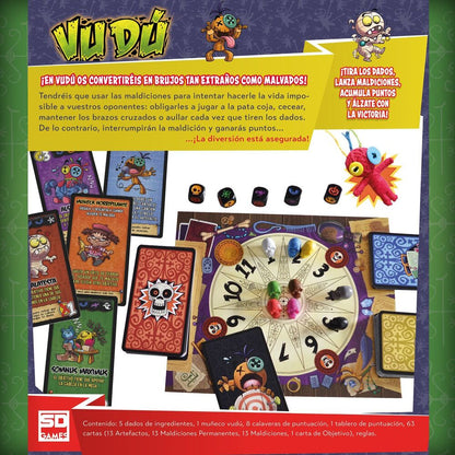 Imagen 4 - Juego De Mesa Vudu Español