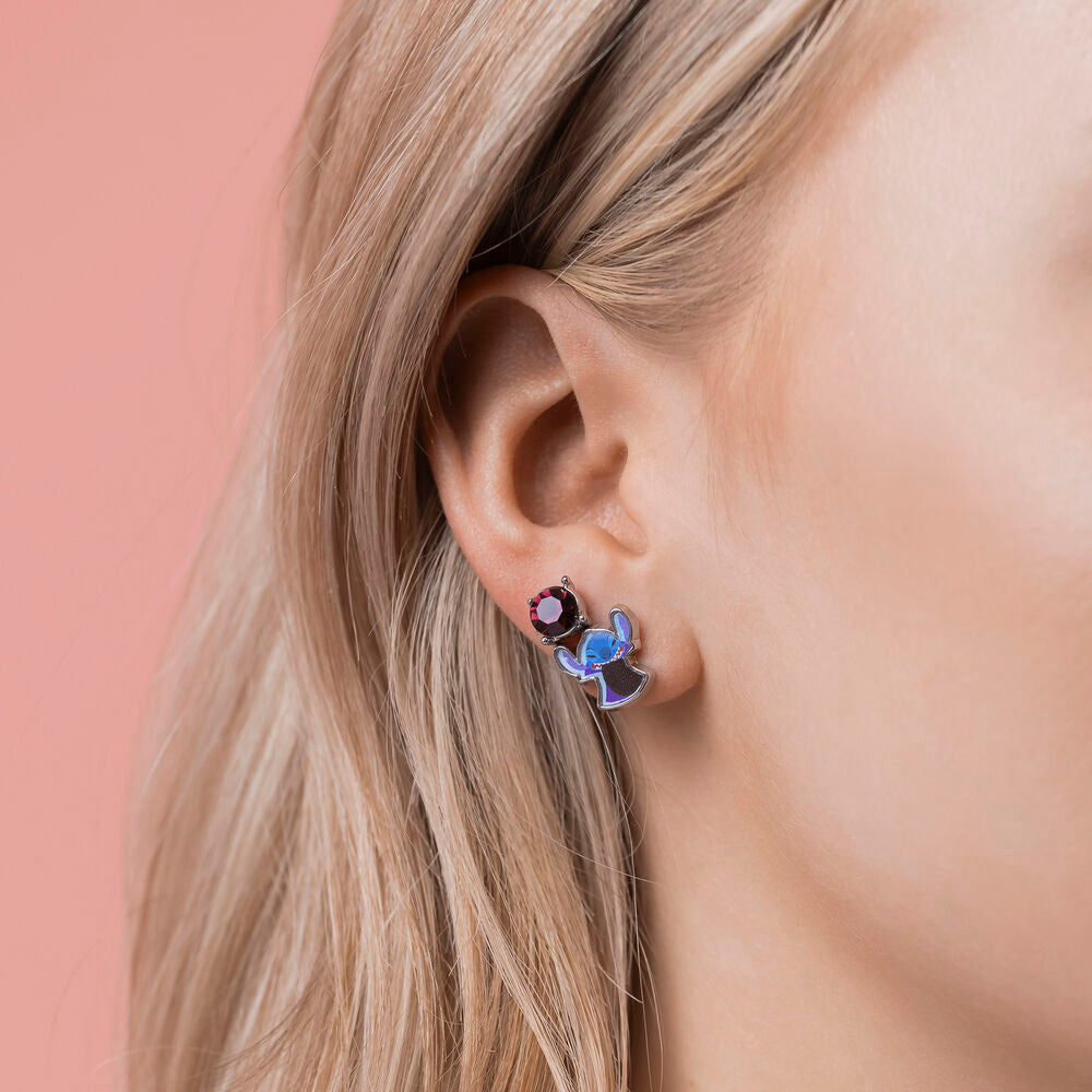 Imagen 4 - Set 3 Pares De Pendientes Stitch Disney