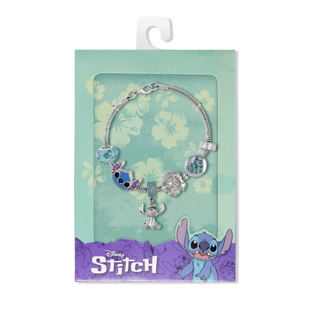 Imagen 2 - Pulsera Charm Stitch Disney Plata