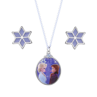 Imagen 1 - Set Colgante + Pendientes Frozen Disney