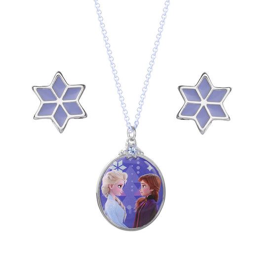 Imagen 1 - Set Colgante + Pendientes Frozen Disney