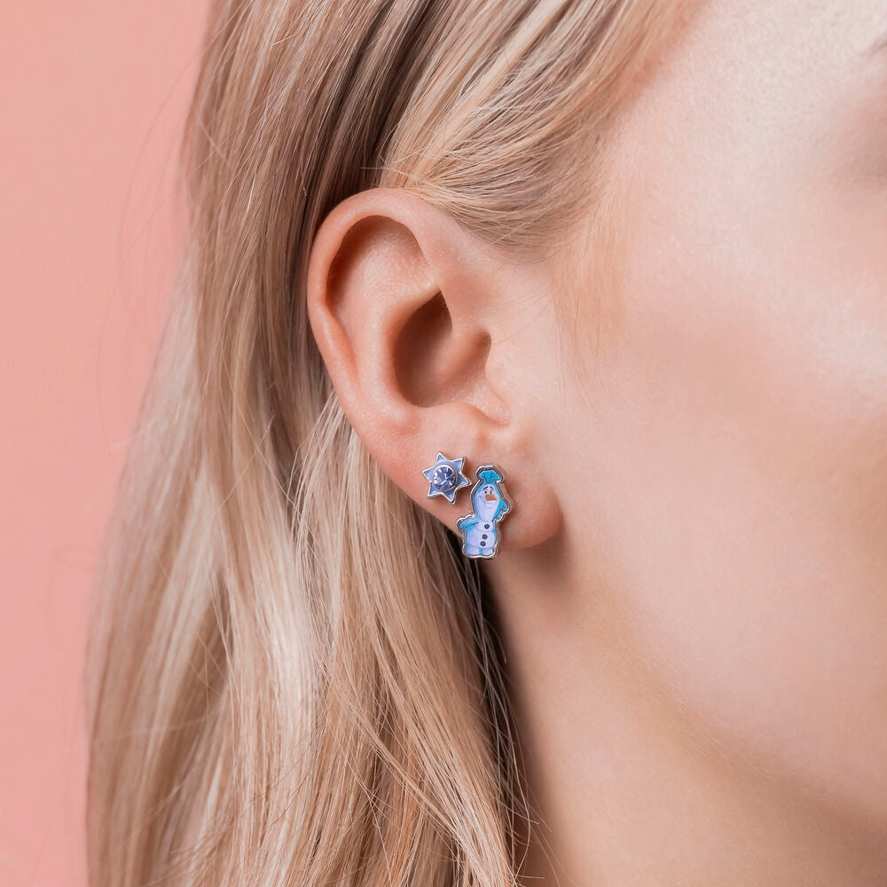 Imagen 5 - Set 3 Pares De Pendientes Frozen Disney