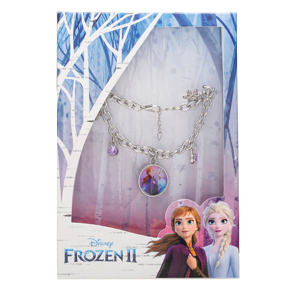 Imagen 2 - Pulsera Charm Frozen Disney Plata