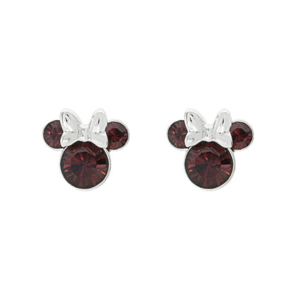 Imagen 1 - Pendientes Enero Minnie Disney Plata