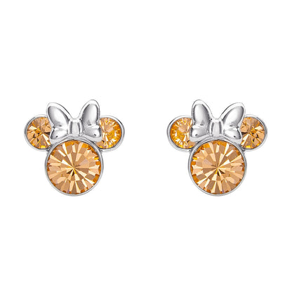 Imagen 1 - Pendientes Junio Minnie Disney Plata