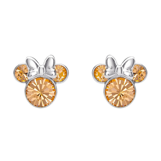 Imagen 1 - Pendientes Junio Minnie Disney Plata
