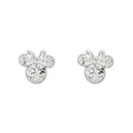 Imagen 1 - Pendientes Abril Minnie Disney Plata