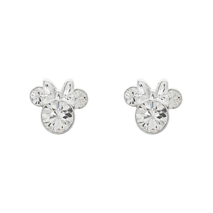Imagen 1 - Pendientes Abril Minnie Disney Plata