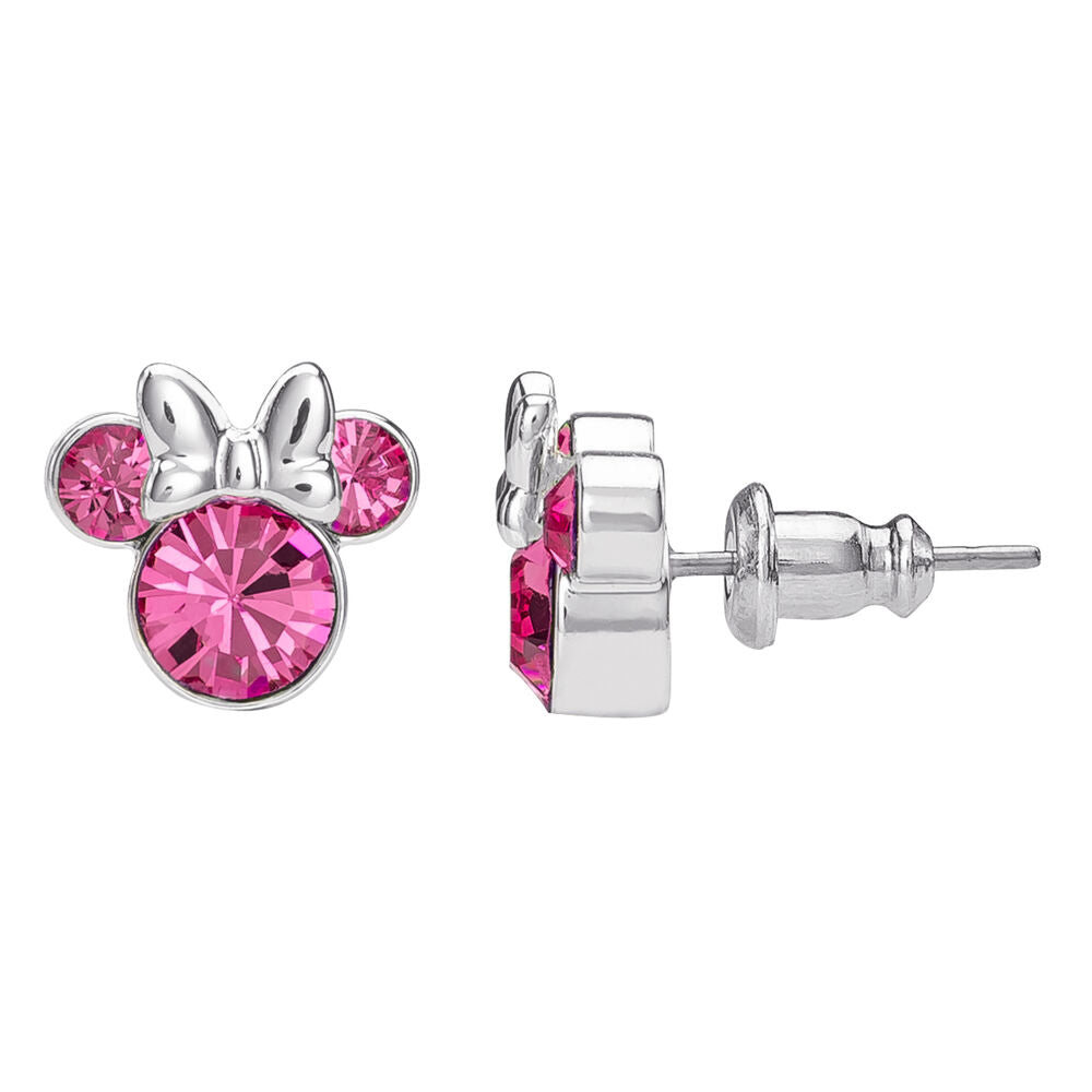 Imagen 3 - Pendientes Octubre Minnie Disney Plata