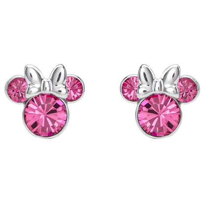 Imagen 1 - Pendientes Octubre Minnie Disney Plata