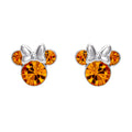 Imagen 1 - Pendientes Noviembre Minnie Disney Plata