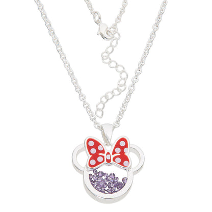 Imagen 1 - Colgante Febrero Minnie Disney Plata