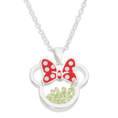 Imagen 2 - Colgante Agosto Minnie Disney Plata