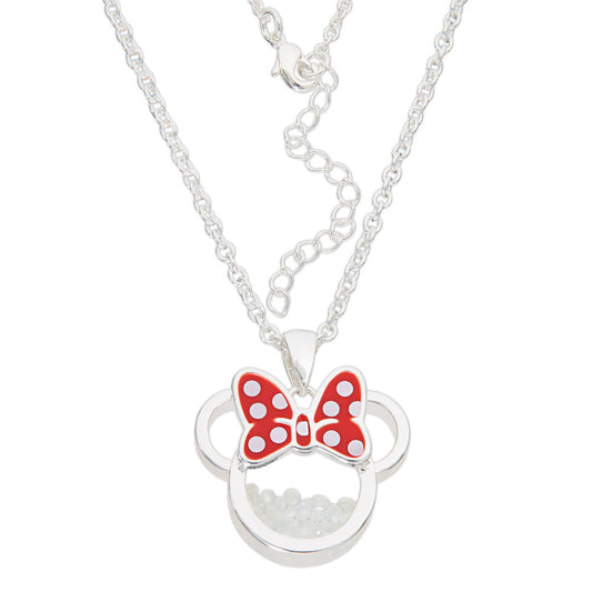 Imagen 1 - Colgante Octubre Minnie Disney Plata