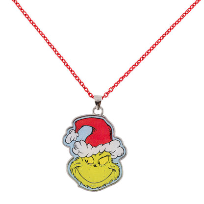 Imagen 2 - Set Colgante + Pendientes Navidad El Grinch