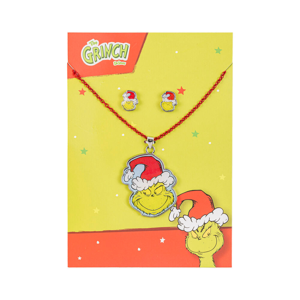 Imagen 4 - Set Colgante + Pendientes Navidad El Grinch