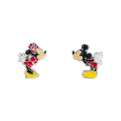 Imagen 2 - Pendientes + Plato Bisuteria Mickey & Minnie Disney