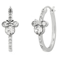 Imagen 1 - Pendientes Aro Minnie Disney Plata