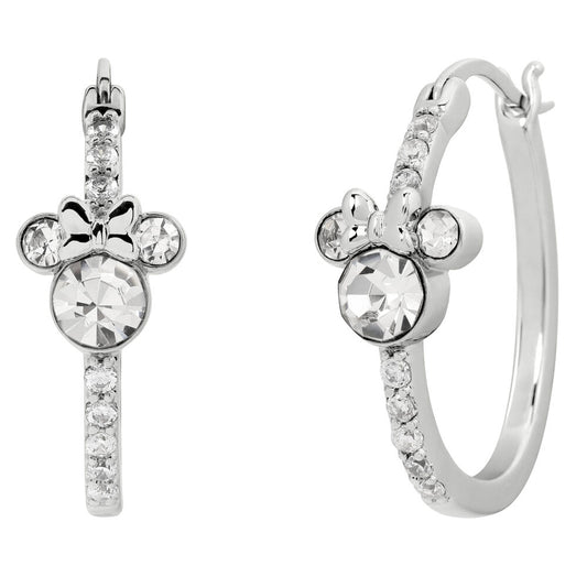 Imagen 1 - Pendientes Aro Minnie Disney Plata