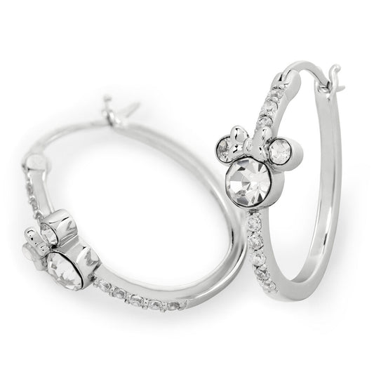 Imagen 2 - Pendientes Aro Minnie Disney Plata