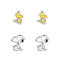 Imagen 1 - Set 2 Pares De Pendientes Snoopy
