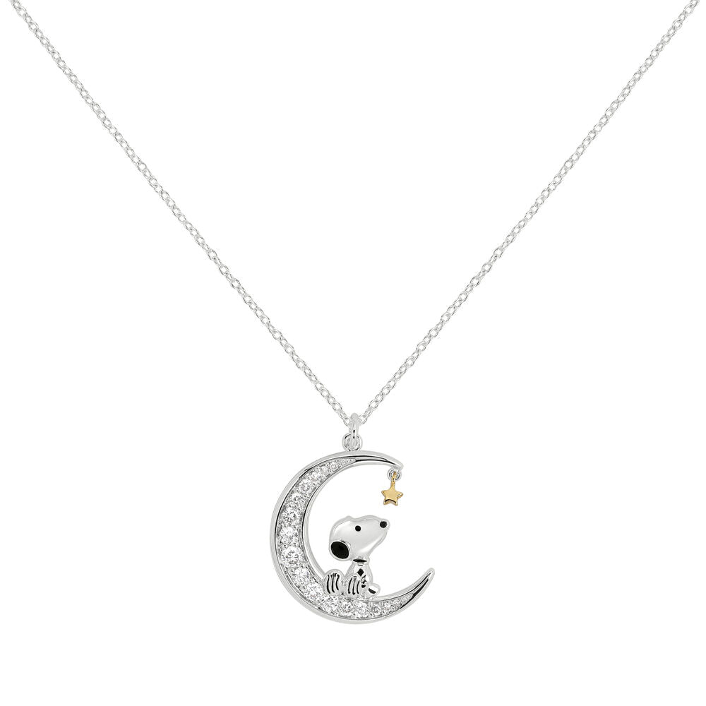 Imagen 1 - Colgante Luna Snoopy