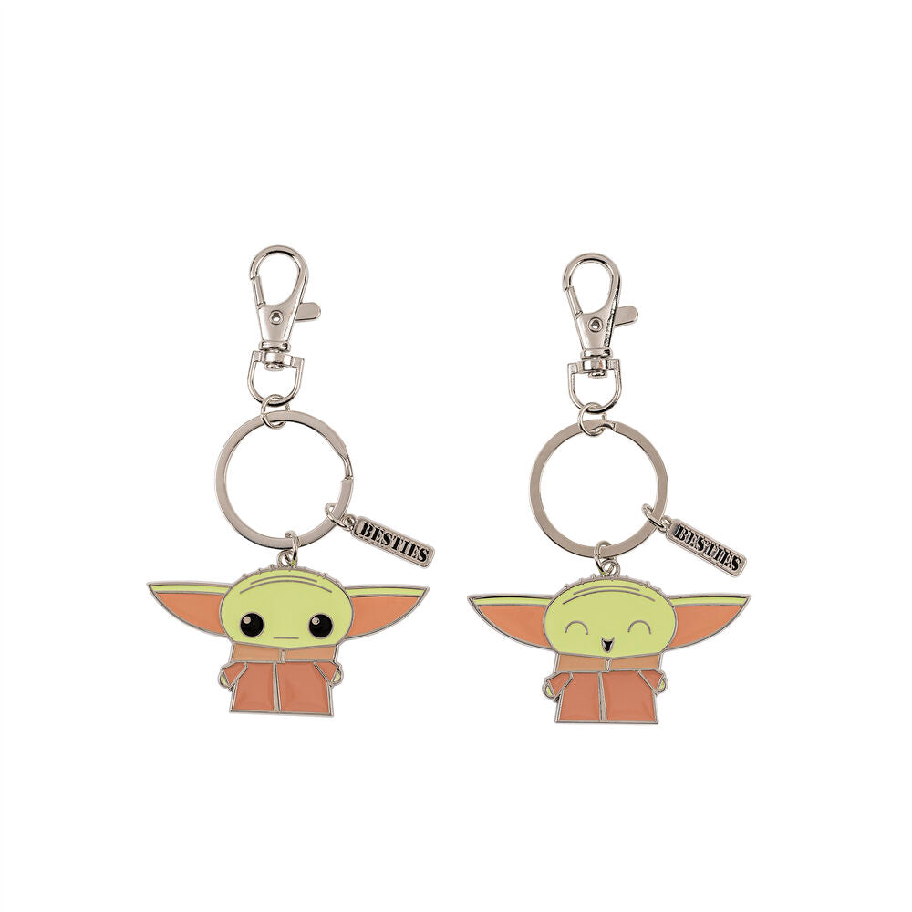 Imagen 1 - Set 2 Llaveros Grogu Star Wars